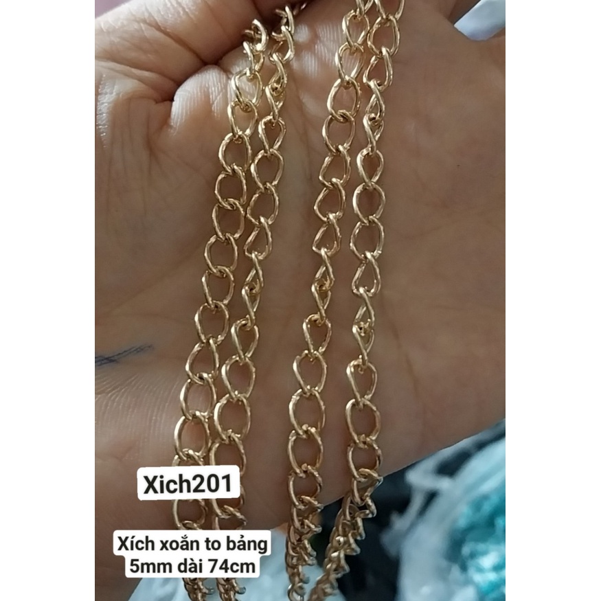 dây xích các loại 5mm,3mm,3,5mm,2mm-x201,x202,x203,x204,x205,x206