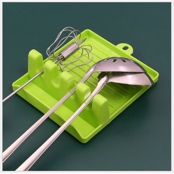 Khay úp vung nồi, gác đũa,muỗng khi nấu ăn , dụng cụ nhà bếp tiện ích p191-13