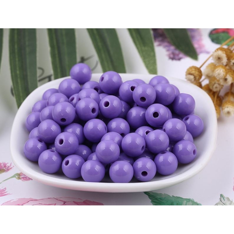 25gam hạt nhựa tròn đủ màu size 6- 8-10-12-14-16-18-20mm