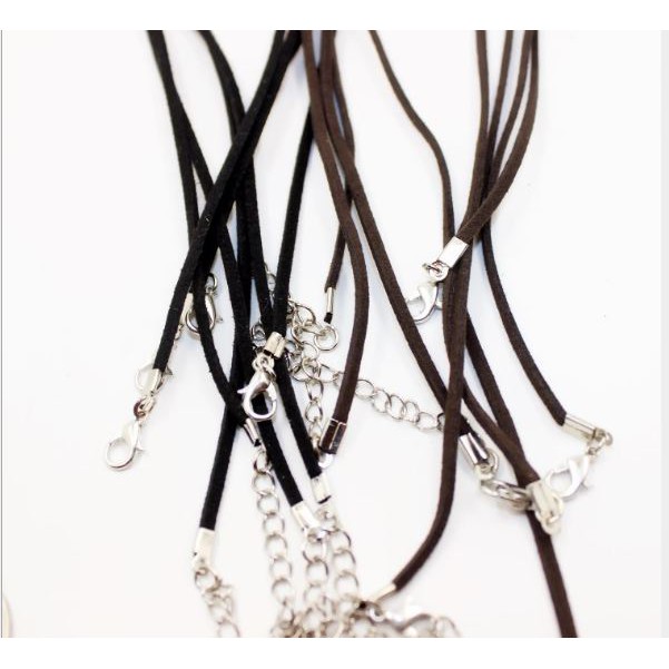 1-5 vòng cổ dây da lộn size2.6mm