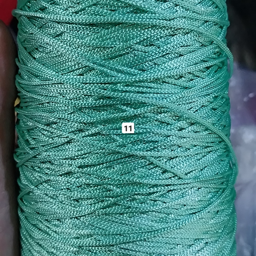 10met dây dù 1mm mềm , dây dù Việt nam 50 màu để chọn dùng đan vòng tay, thắt bút,đan vòng dreamcatcher