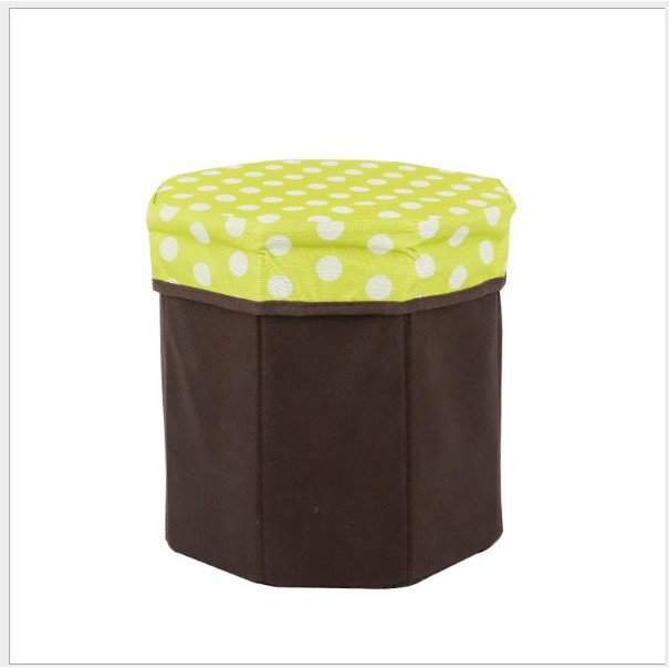 Ghế gấp bọc vải gọn nhẹ đựng đồ đa năng