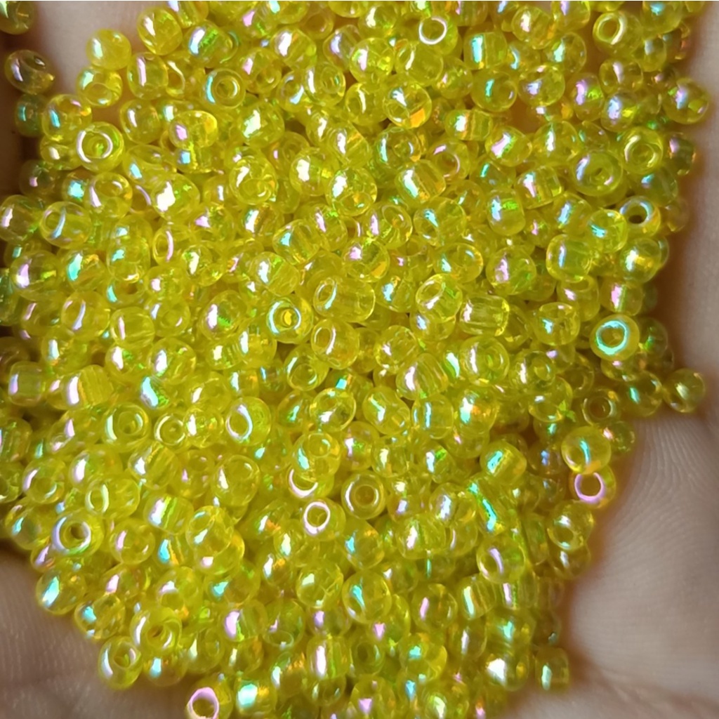10gam Hạt cườm size trung 3mm đủ màu để chọ dùng trang trí trang sức, quần áo, túi xách, dây đeo khẩu trang