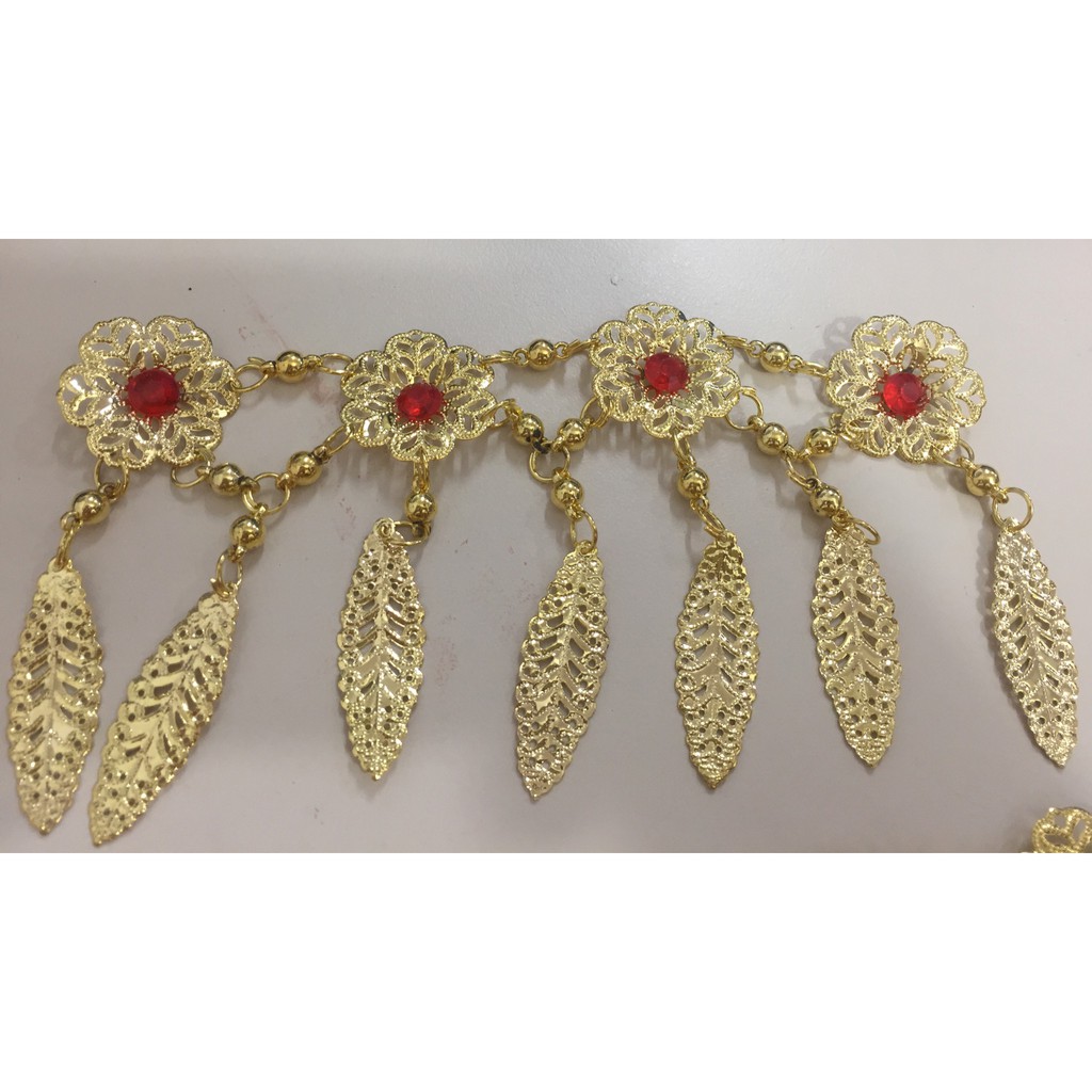 xích hoa lá trang trí dài 15cm