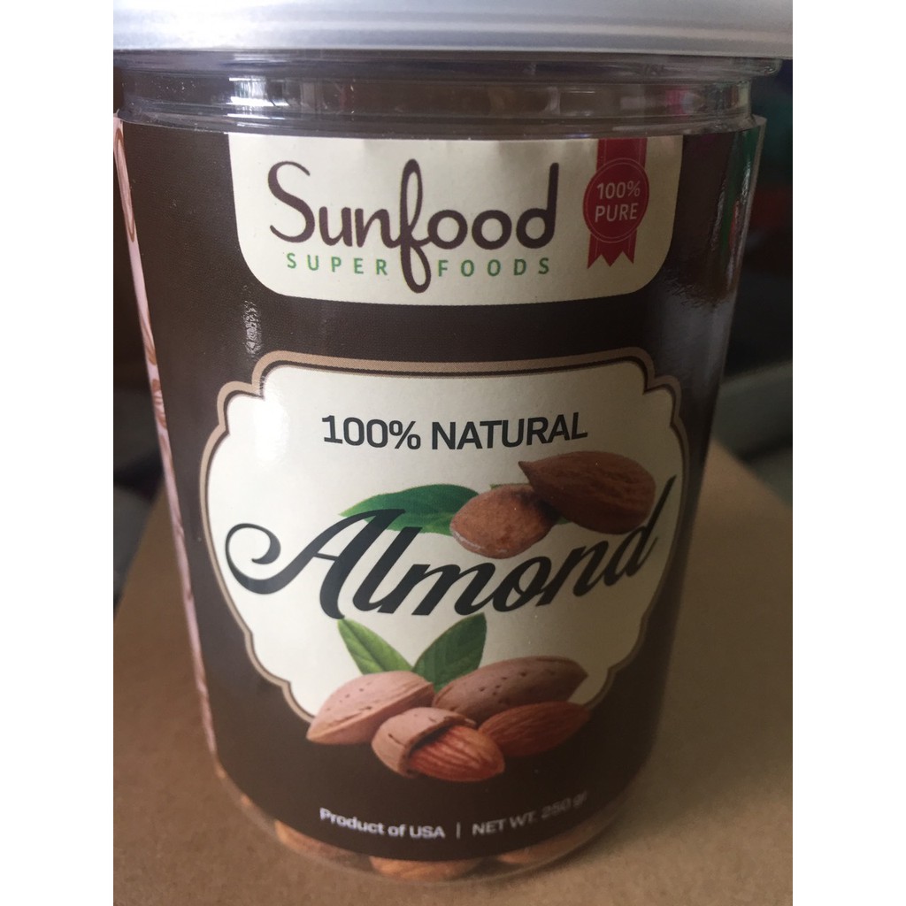 100-500gam Hạnh nhân sấy chín đóng túi zip