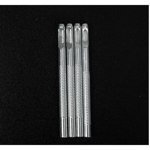 Dụng cụ đục lỗ tròn thủ công đường kính lỗ 2.5/3/3.5/4mm  cho da, vải, giấy, silicon, carton