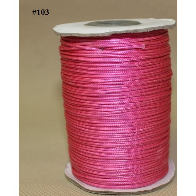 10met dây sáp bóng, sáp da Hàn Quốc 0.5mm