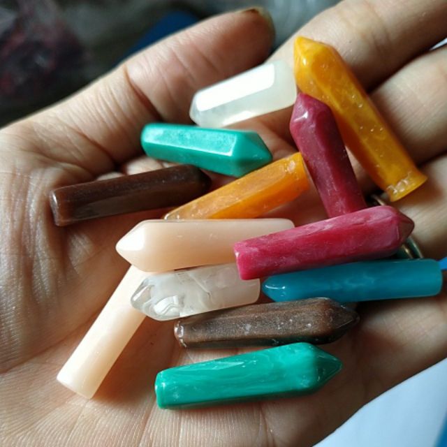 10 viên đạn nhựa nhiều màu