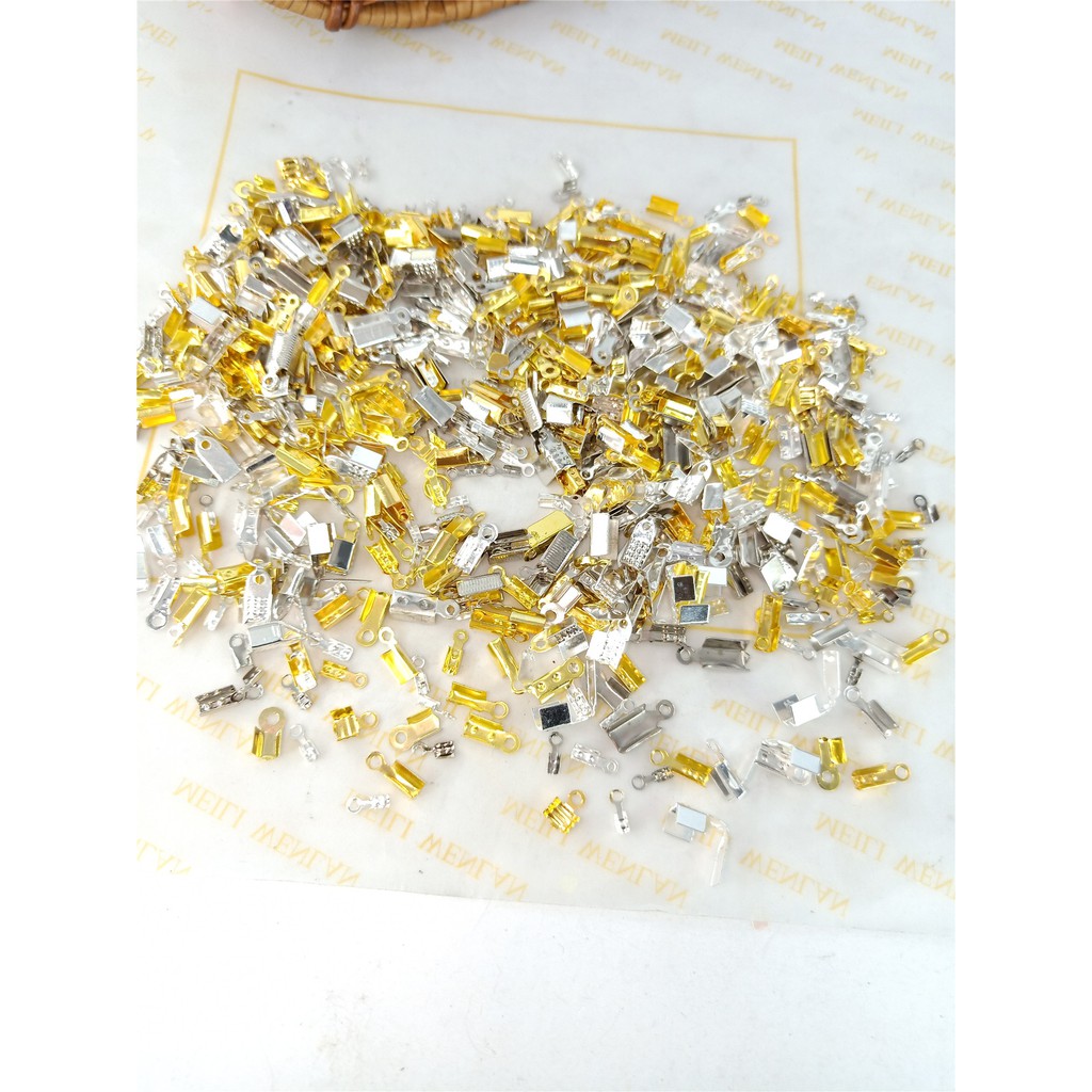 gói 5gam kẹp đầu dây làm vòng cổ, vòng tay nhiều size