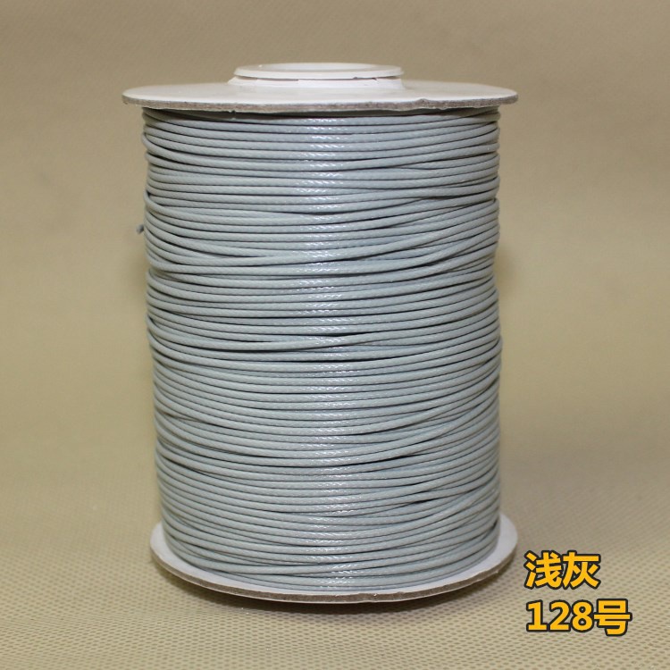 5met dây sáp bóng 2mm, dây sáp da Hàn Quốc nhiều màu, dây đan vòng tay , dây thắt vòng tay, vòng cổ