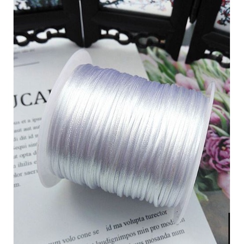 5met Dây tim bóng size 1.5mm-2mm-2,5mm, dây đan vòng tay đủ size, dây thắt vòng tay, vòng cổ may mắn