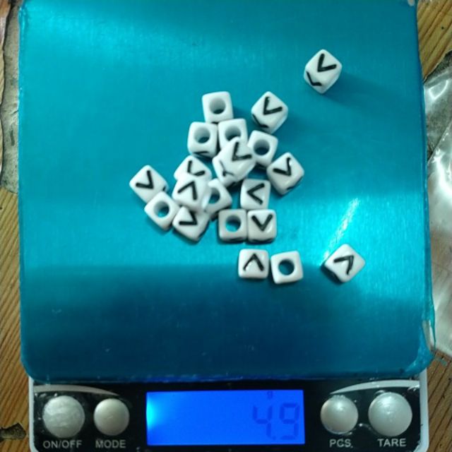 5gam chữ V- Hạt nhựa vuông 7mm