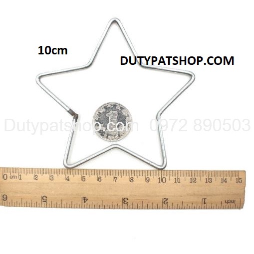 Khung vòng làm dreamcatcher hình ngôi sao 5cm-10cm-15cm-20cm, nguyên liêu đồ thủ công hand made tùy thích