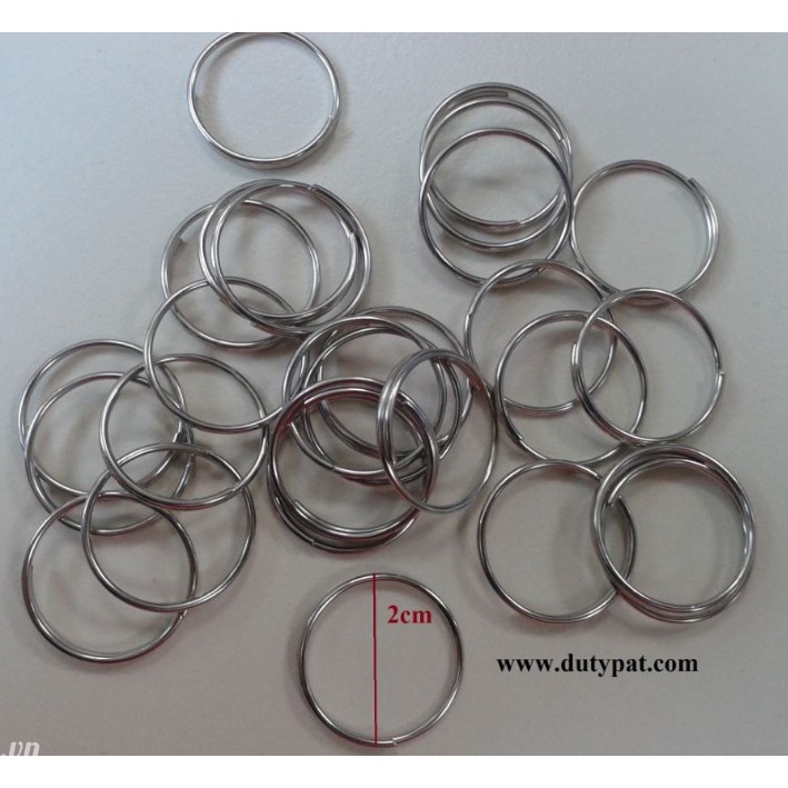 100 khoen inox không rỉ đủ size 11-12-14-16-20mm