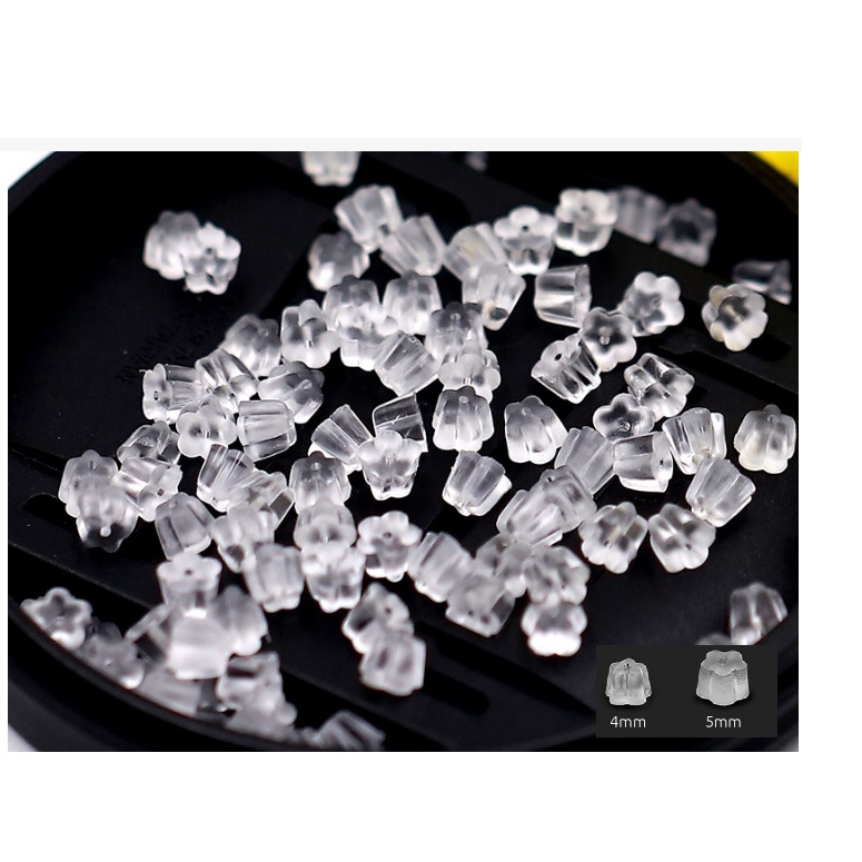 100 -200 CHỐT ĐUÔI HOA TAI - BỊT SAU KHUYÊN XỎ / CHỐT CHUÔI HOA TAI đủ kiểu