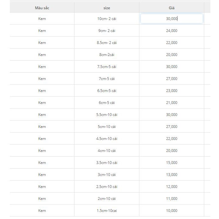 khoen gỗ tròn nhiều size 1.5-2-2.5-3-3.5-4-4.5-5-5.5-6-6.5-7-7.5-8-8.5-9-9.5-10cm