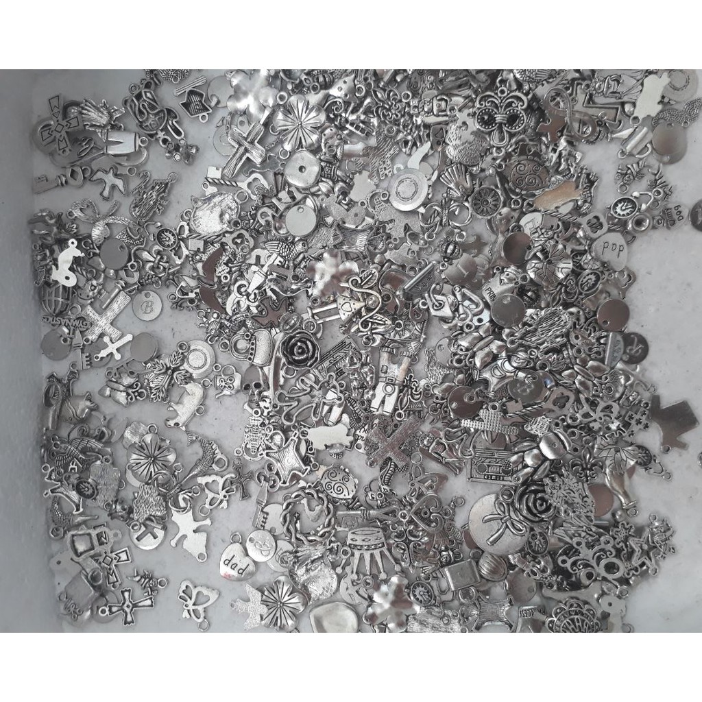 500g Mặt giả cổ màu bạc