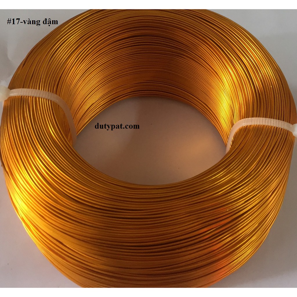 5met Dây nhôm nhiều màu làm handmade 0.8-1mm