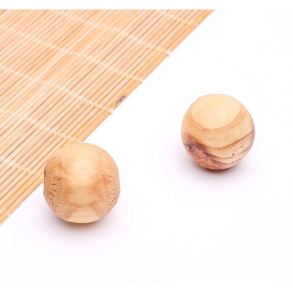 1-5 Viên gỗ long não tròn khử mùi hôi đuổi côn trùng hiệu quả