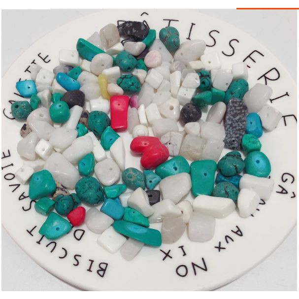 50gam đá sỏi hỗn hợp màu 8-25mm