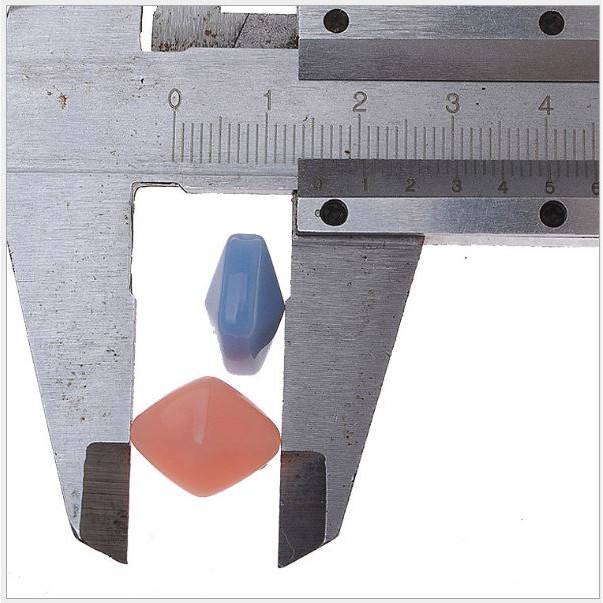 #P117-64 gói 10-50gam hạt nhựa hình thoi 12x16mm