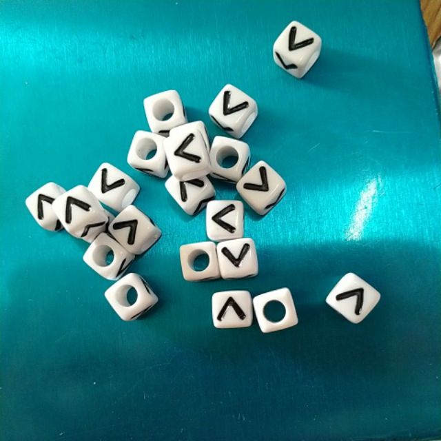 5gam chữ V- Hạt nhựa vuông 7mm