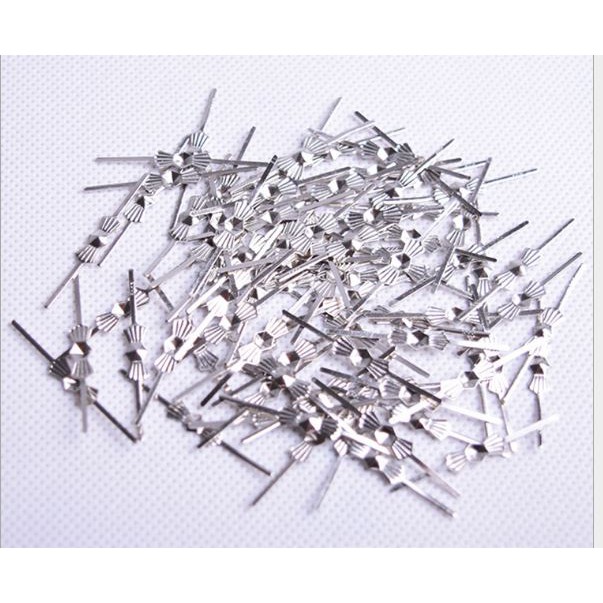 50 kẹp bướm ,khóa bướm ,khóa kết nối, hạt làm rèm hạt, đèn chùm, đèn trang trí