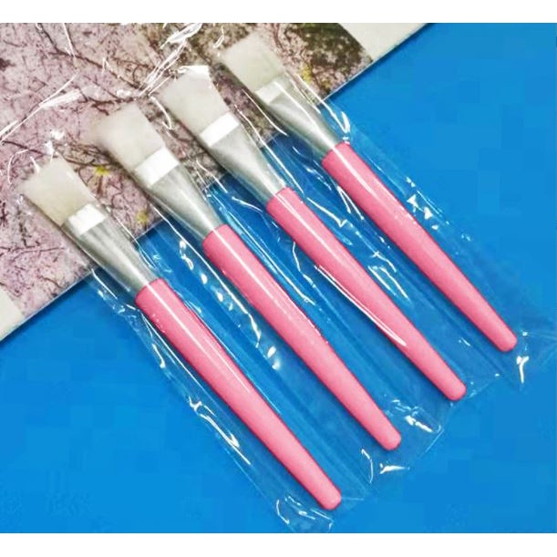 Bộ 4 cọ trang điểm, quét mặt mạ cho bạn nữ - Set 4 cây cọ makeup lông tự nhiên, mềm mại