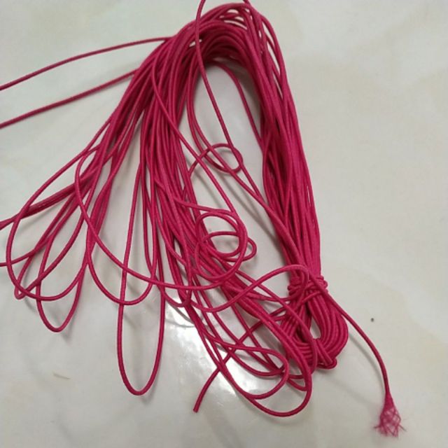 bó 21met dây thun 0.8mm nhiều màu