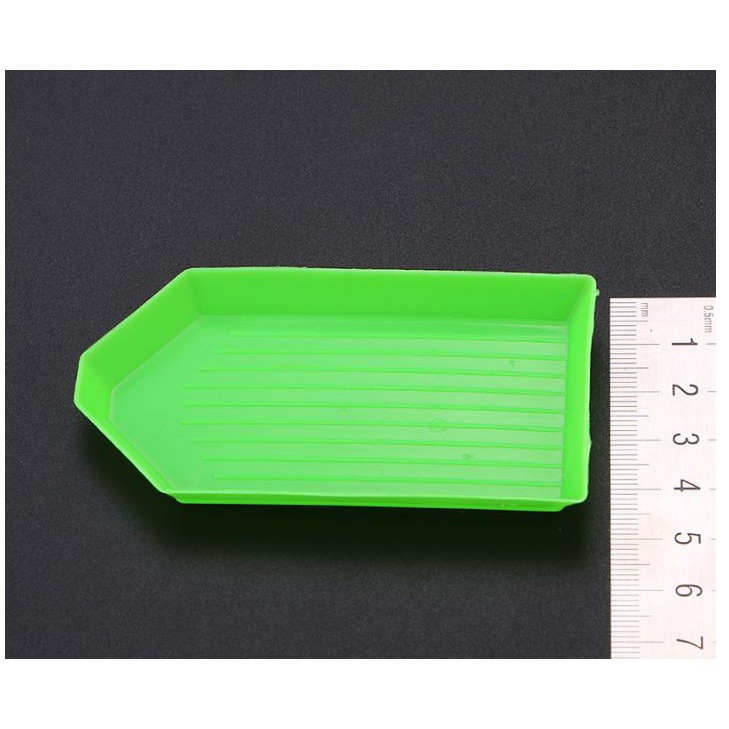 5/10/20 Khay nhựa đựng nguyên liệu nhỏ làm handmade 4.8x9cm