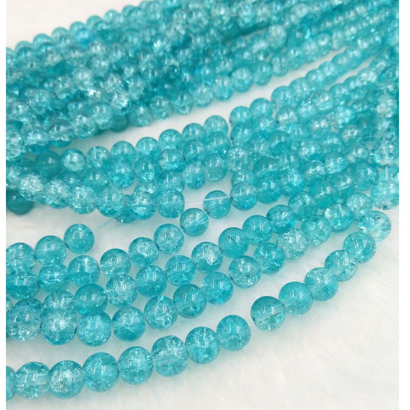 1 dây 55 viên đá tuyết 8ly đủ màu để chọn