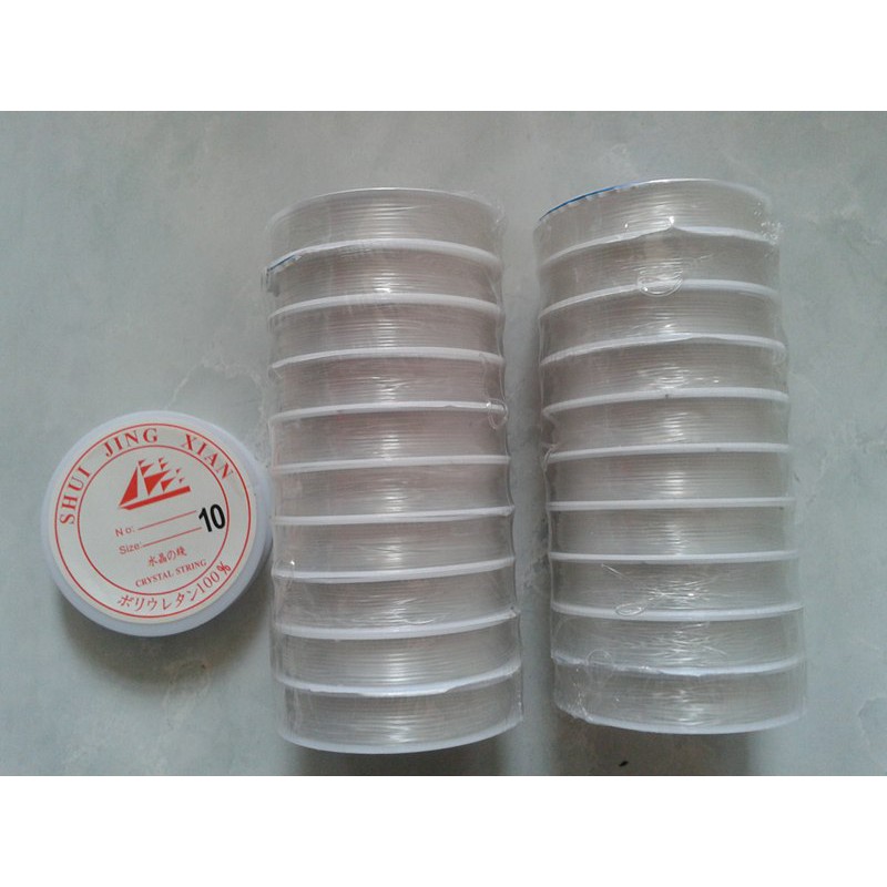 Lốc 10 cuộn cước thun (có đủ màu để chọn)