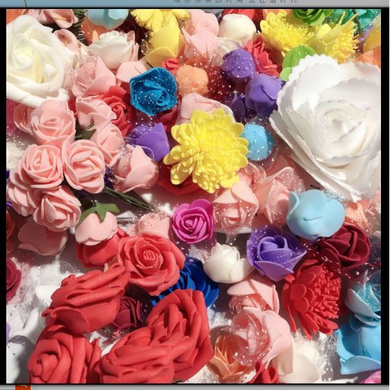 set 10 hỗn hợp nhiều kiểu hoa xốp - Trang Trí Gấu - Phòng - Nhà Cửa