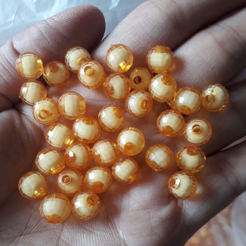 80 hạt nhựa nhân trong 8mm _ST8-01
