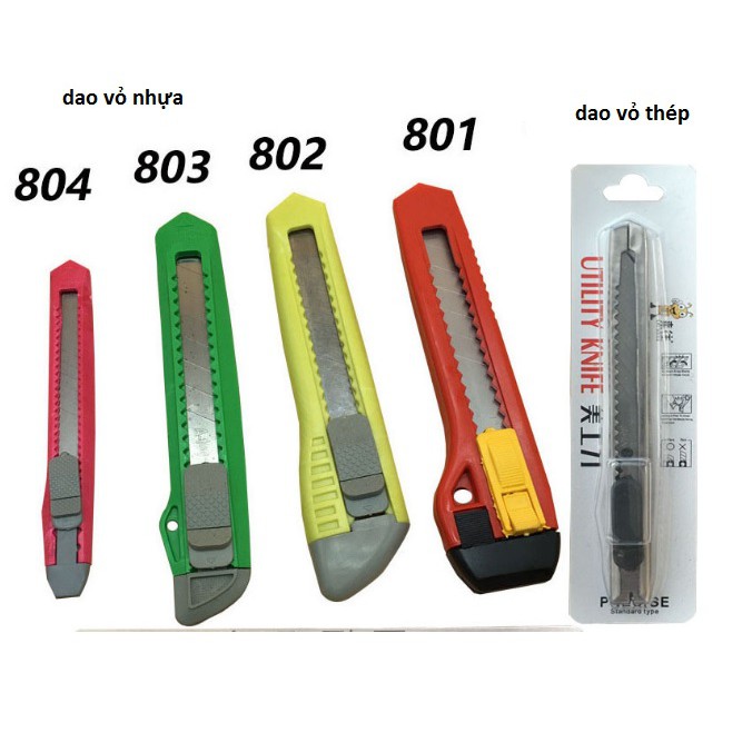 dao rọc giấy giá sĩ đủ size đủ kiểu