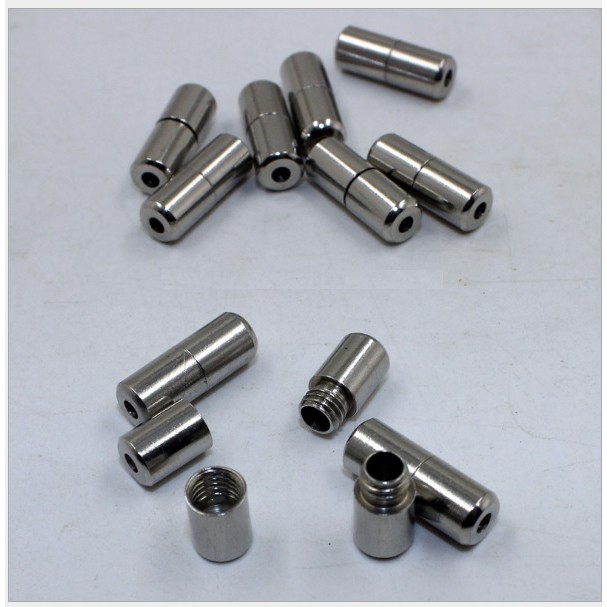 chốt vặn inox không rỉ làm vòng Đường kính ngoài 6mm chiều dài 16mm lỗ trong 2.3mm