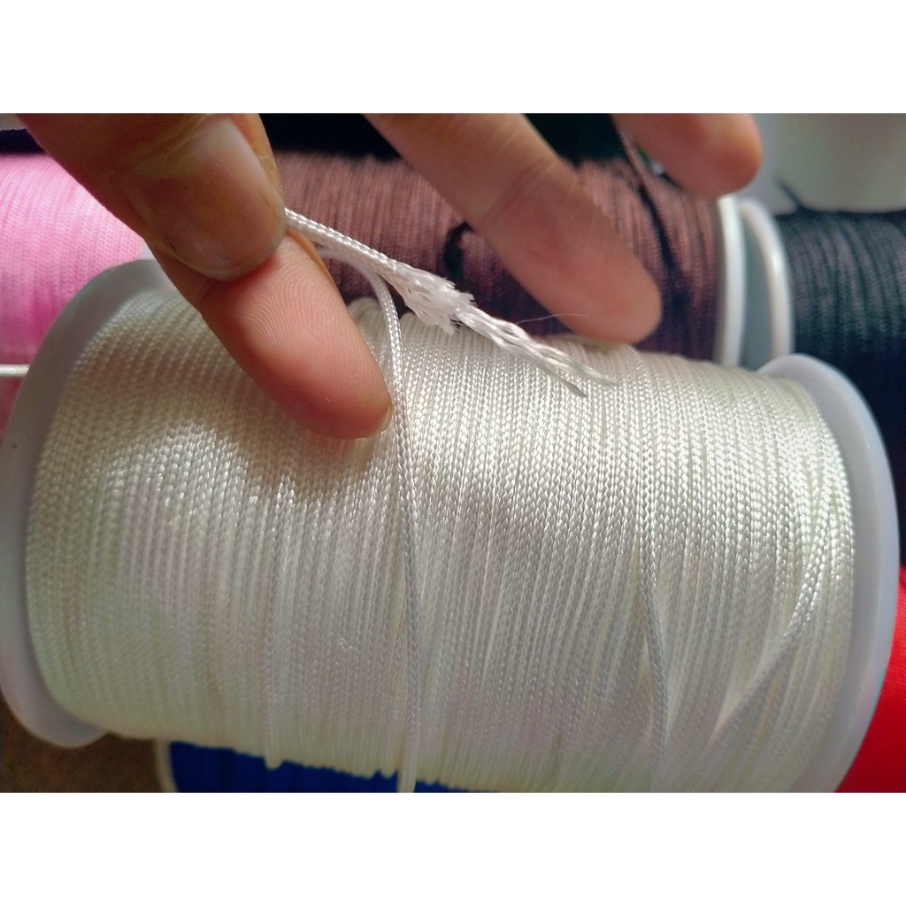 3-10m Dây dù paracord size 1.5mm có lõi sợi tròn (mẫu xịn) đan vòng tay nhiều màu, dây thắt vòng tay, vòng cổ