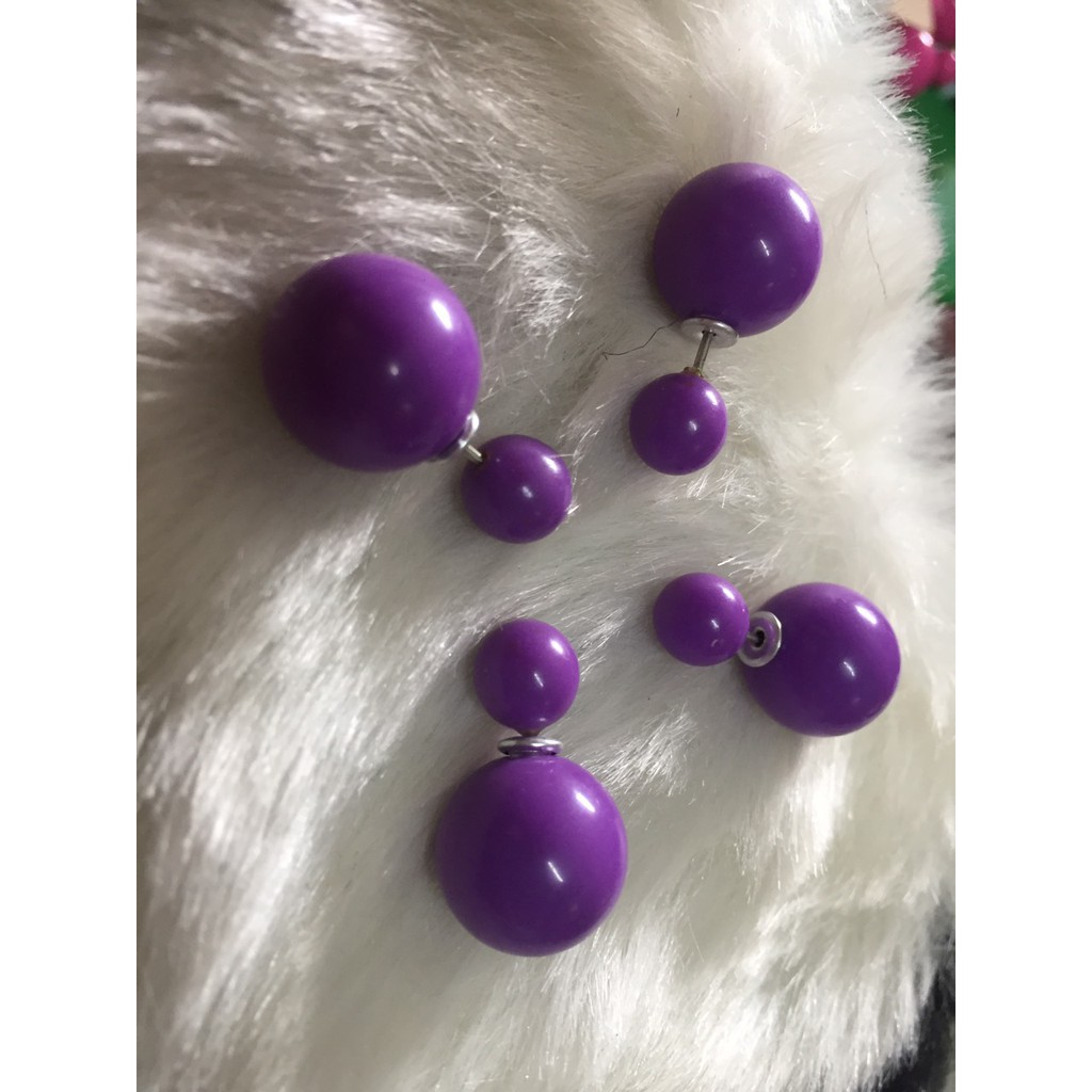 01 đôi bông tai nhiều màu để chọn