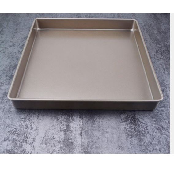 [ Hàng loại 1] Khuôn vuông , khuôn chữ nhật nướng bánh bông lan, bánh mì chống dính nhiều size