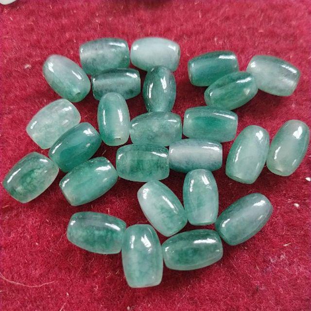 10viên lu thống đá 6x9mm thiên nhiên