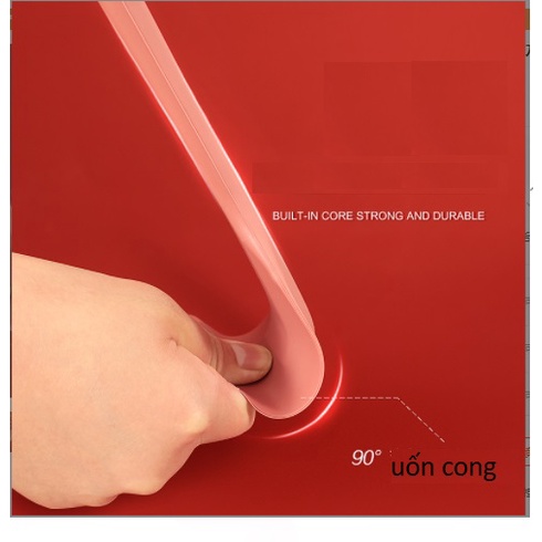 phới dẹt vét bột Spatula,Cây Vét Bột bằng silicon chịu nhiệt 21cm, 28cm