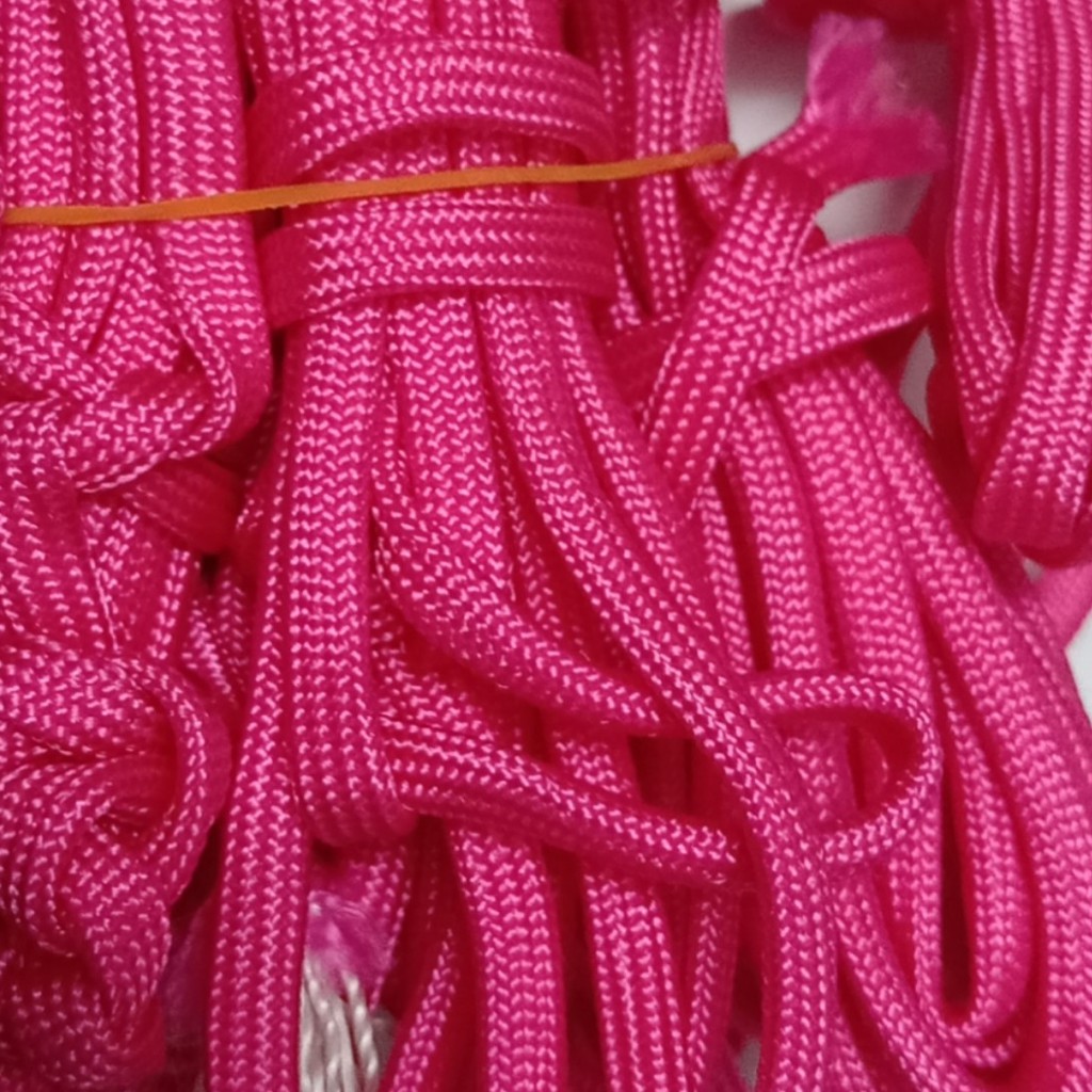 3mét DÂY PARACORD đan vòng tay 4MM 7 LÕI (có trên 30 màu)