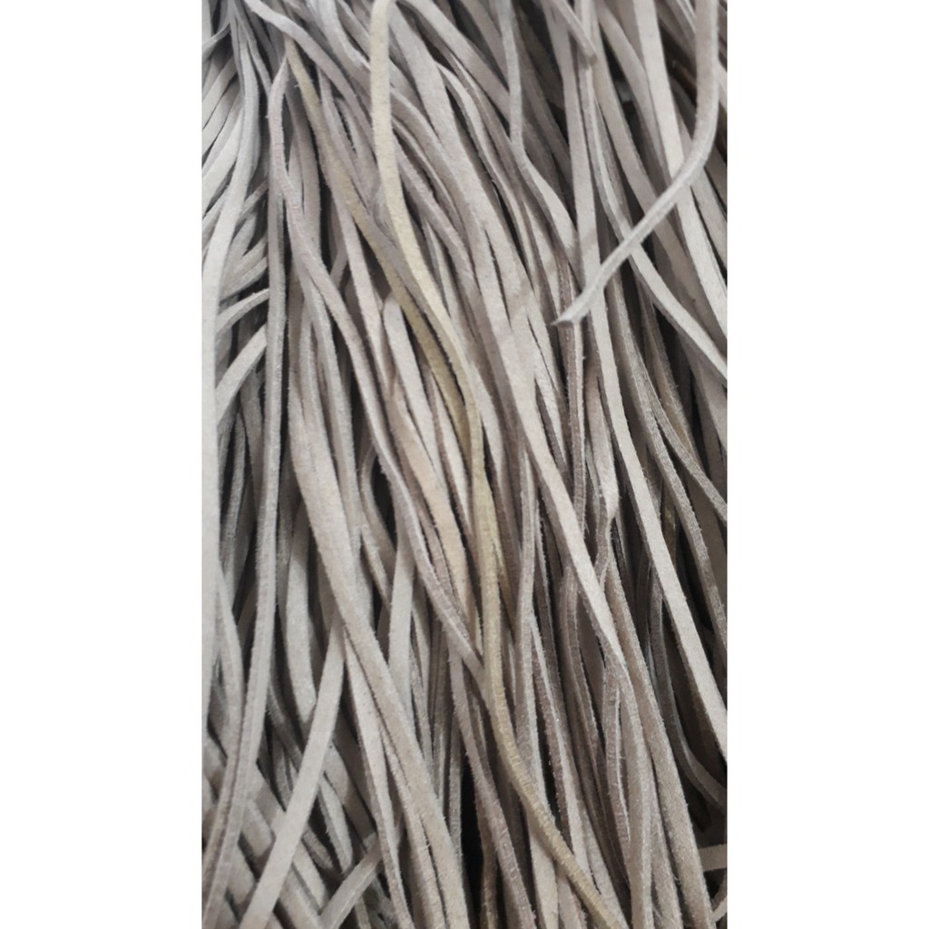 0.5-0.7-1- 2 met dây da lộn bảng 3mm Nâu cà phê.SỮA