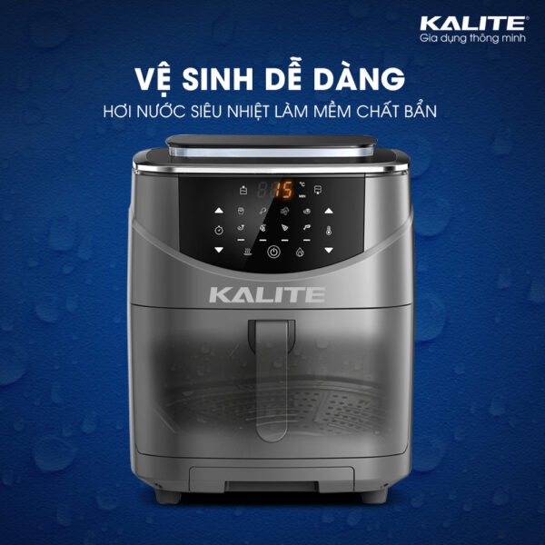 NỒI CHIÊN HƠI NƯỚC KALITE STEAM 7 dung tích 7lit