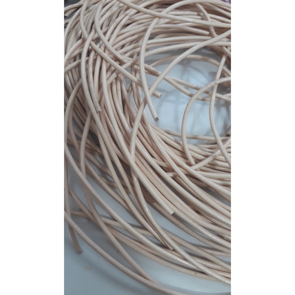 dây da cắt đoạn 40-50cm size 2mm