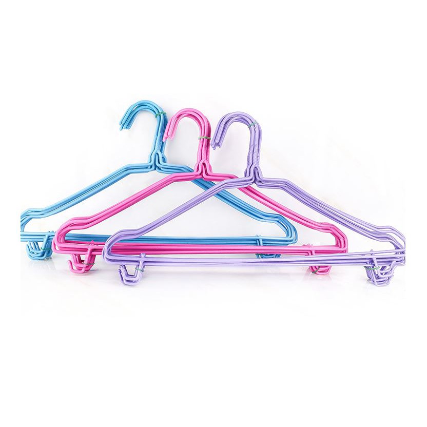 10 móc quần áo nhôm mạ màu tĩnh điện đẹp, bền bỉ