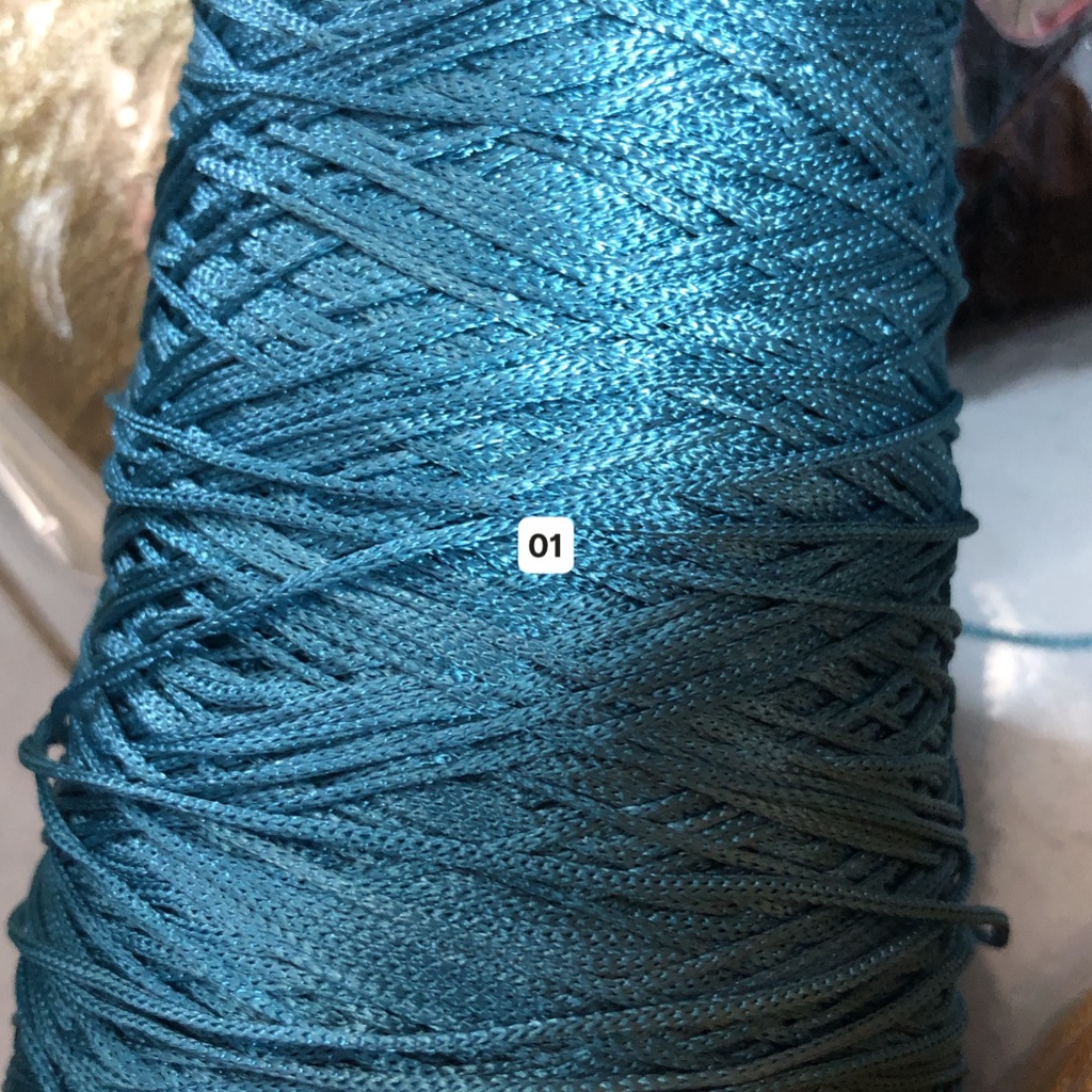10met dây dù 1mm mềm , dây dù Việt nam 50 màu để chọn dùng đan vòng tay, thắt bút,đan vòng dreamcatcher