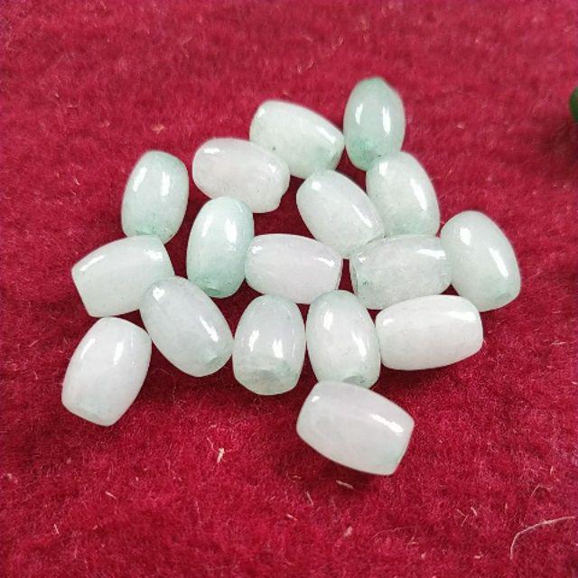 10viên lu thống đá 6x9mm thiên nhiên