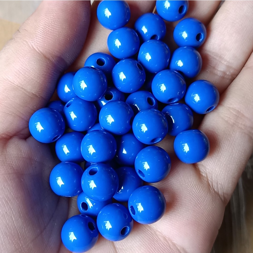 25gam hạt nhựa tròn pastel nhiều size 6/8/10/12/14/16/18/20mm