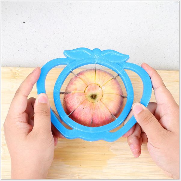 Dụng Cụ dao cắt bổ táo, lê hoa quả  8 miếng nhanh chóng, tiện lợi p191-61